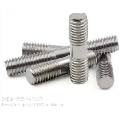 遼寧沈陽銘興不銹鋼雙頭螺柱M12×80 價格、廠家及螺母配套解析